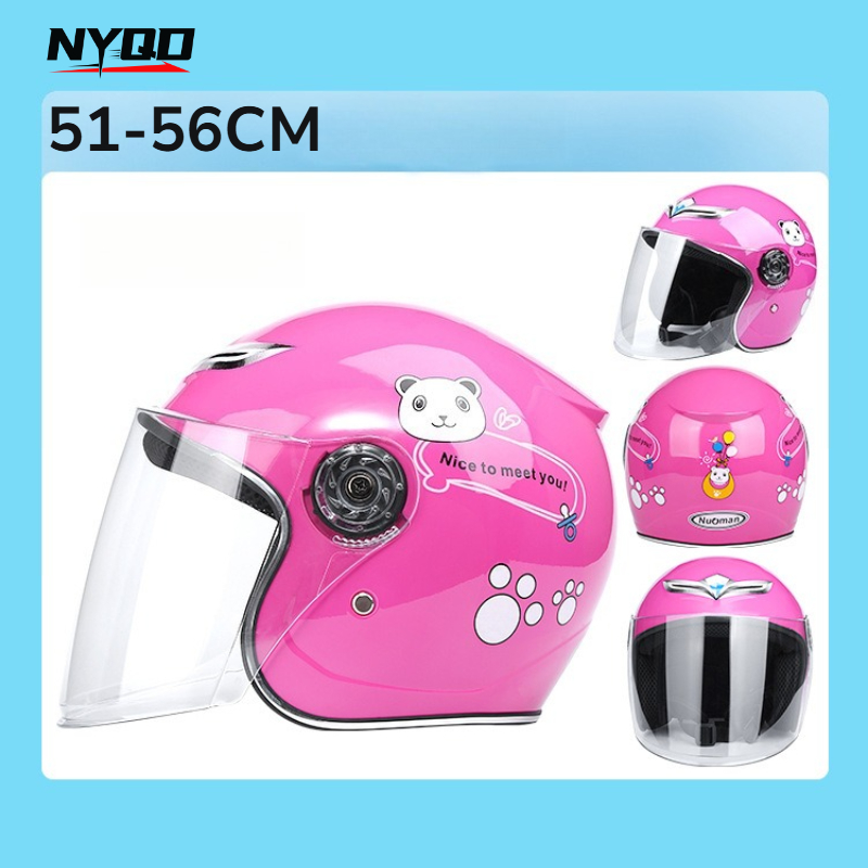 Kids Electric Scooter - Casco de moto para niños, casco