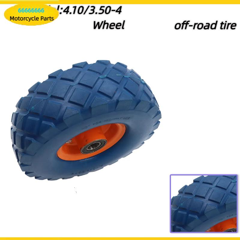 Scooter Tire - 4.10/3.50-4 Ruedas con neumáticos de 10