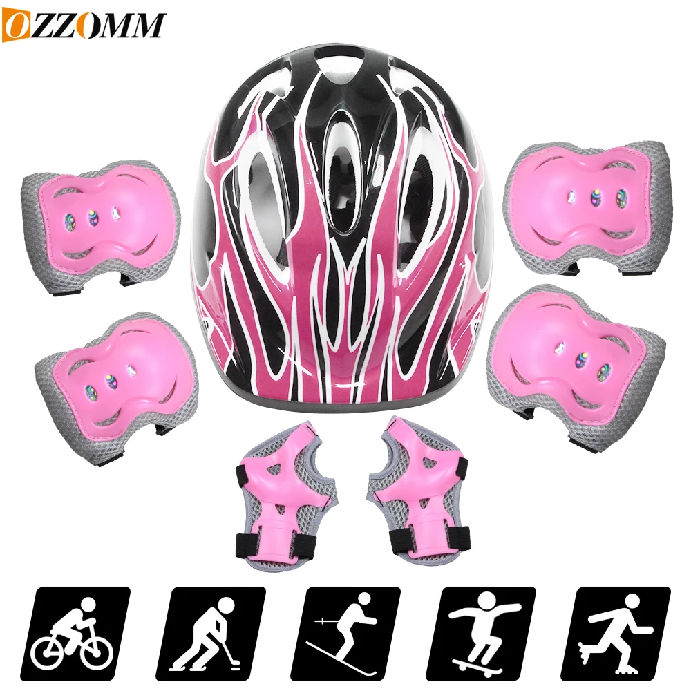 Scooter Helmet Set - Set de 7 Piezas de Protección