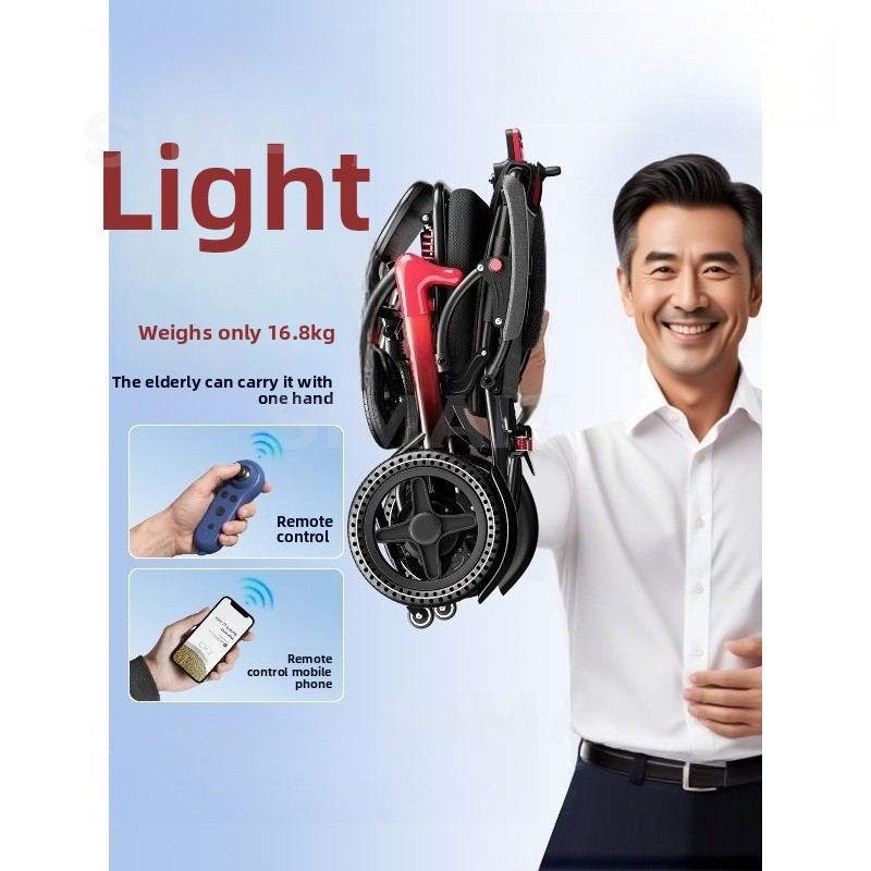 Folding Electric Scooter - Silla de Ruedas Eléctrica Nueva, Inteligente,