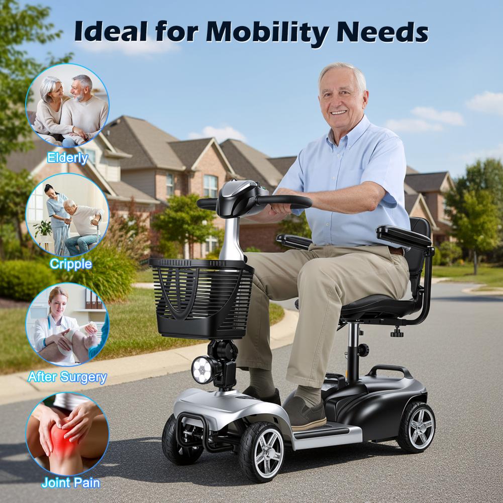 Scooter de Movilidad con Luz L - Electric Scooter Adults reseña y precio