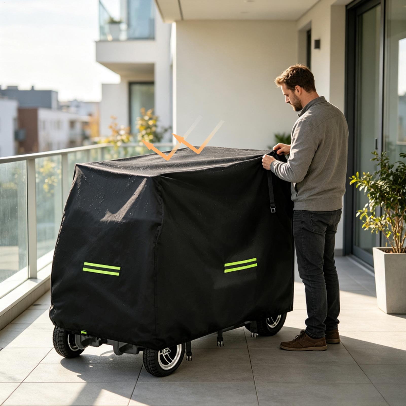 Funda para scooter de movilida - Electric Scooter Rain Cover reseña y precio