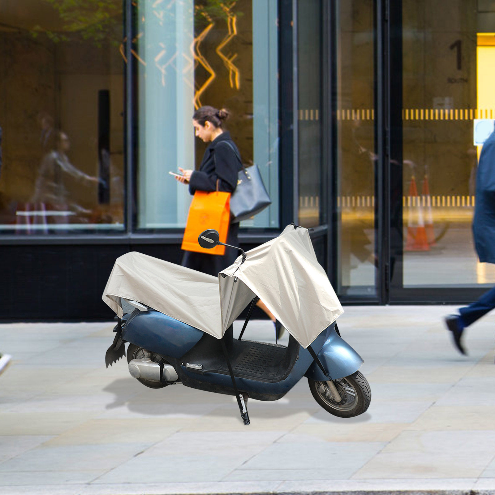 Funda Impermeable Extra Grande - Electric Scooter Rain Cover reseña y precio