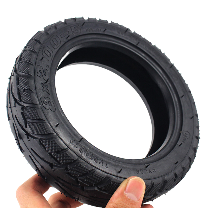 Neumático sin cámara 8x2.00-5, - Scooter Tire reseña y precio