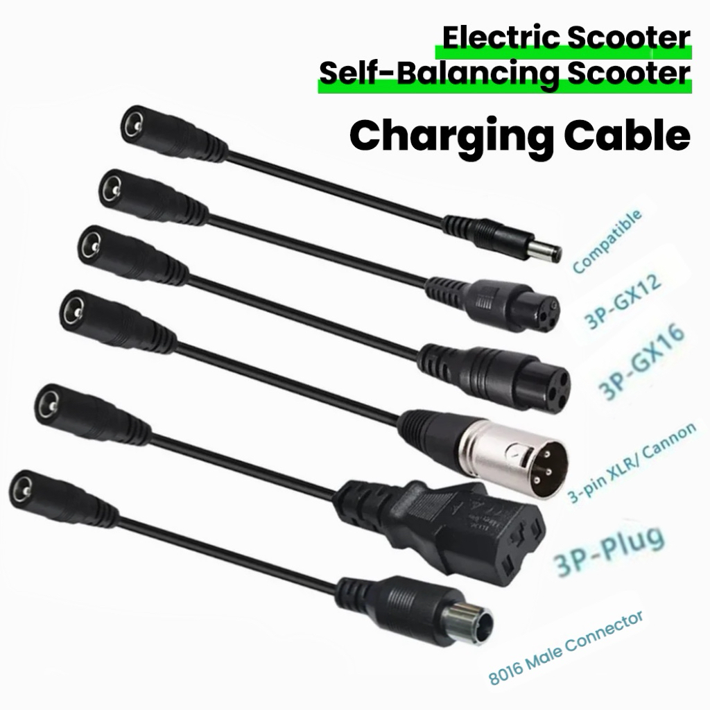 Cable adaptador con conector D - Electric Scooter Charger reseña y precio