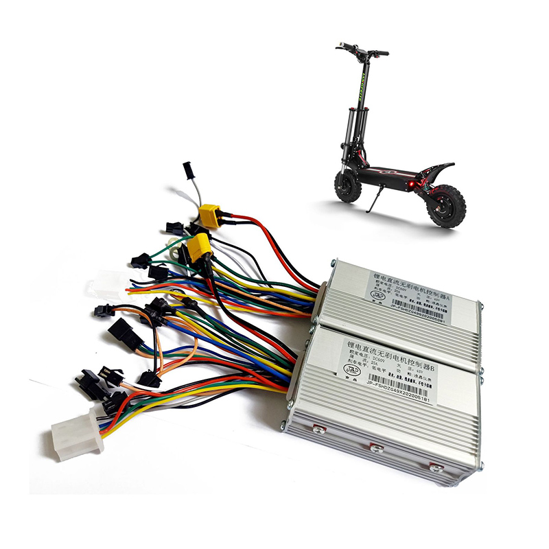 Controlador inteligente J & P  - 72V 45A Dual Controller reseña y precio