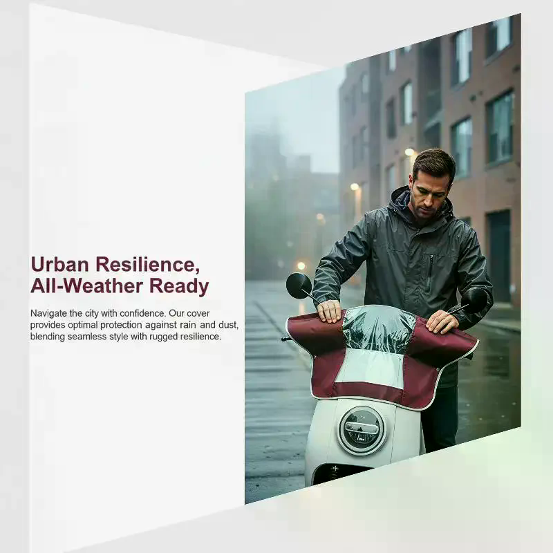 Cubierta Impermeable Transpare - Electric Scooter Rain Cover reseña y precio