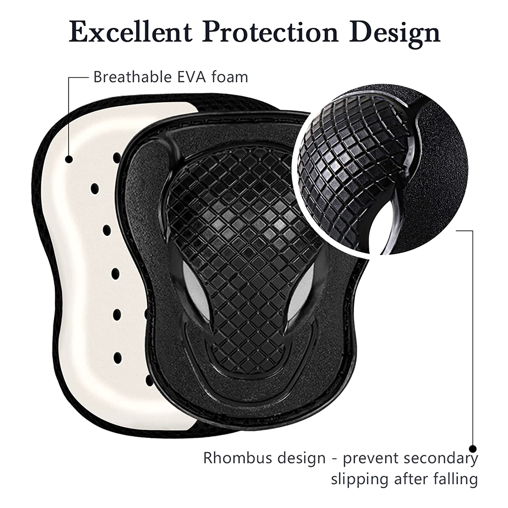 GOMOREON 6 unids/set rodillera - Scooter Helmet Set reseña y precio